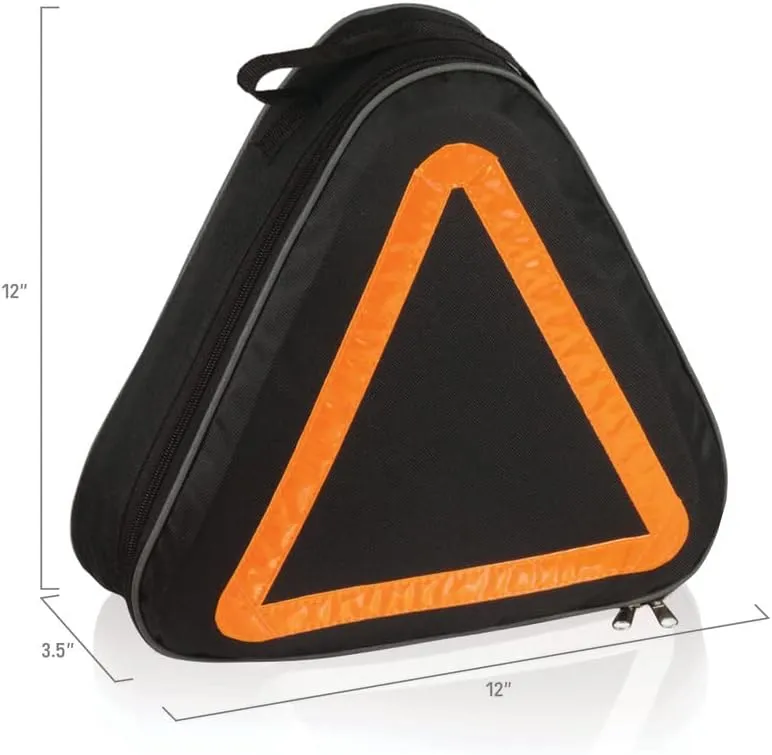 PICNIC TIME NCAA Roadside Emergency Car Kit - Auto Vehicle Safety Road Side Assistance with Jumper Cables and Car Tool Kit