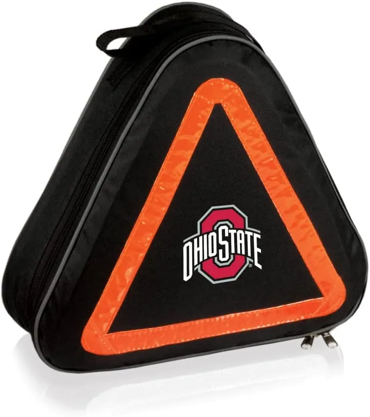 PICNIC TIME NCAA Roadside Emergency Car Kit - Auto Vehicle Safety Road Side Assistance with Jumper Cables and Car Tool Kit