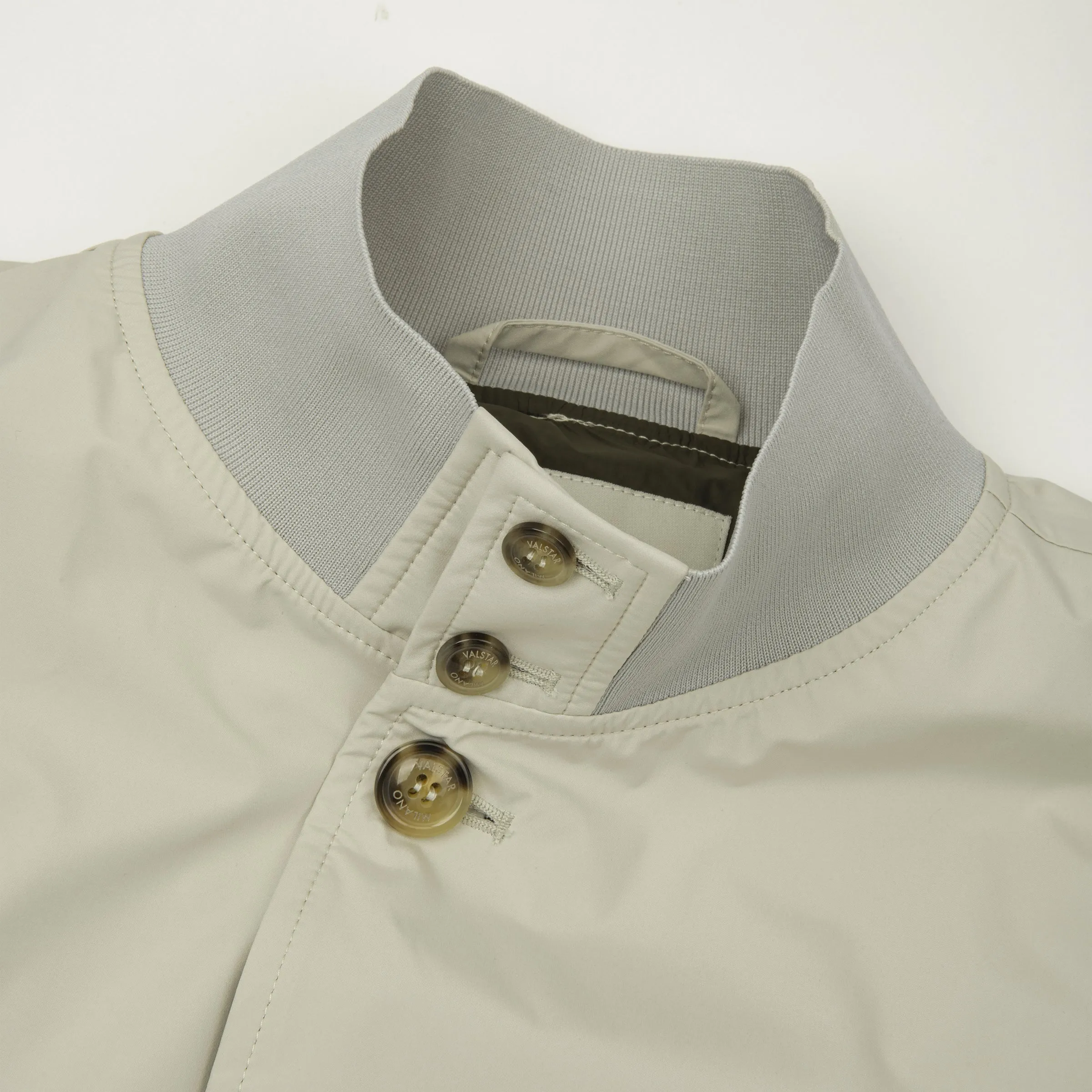 Pocketable Valstarino Jacket, Semi-Lined Off-White