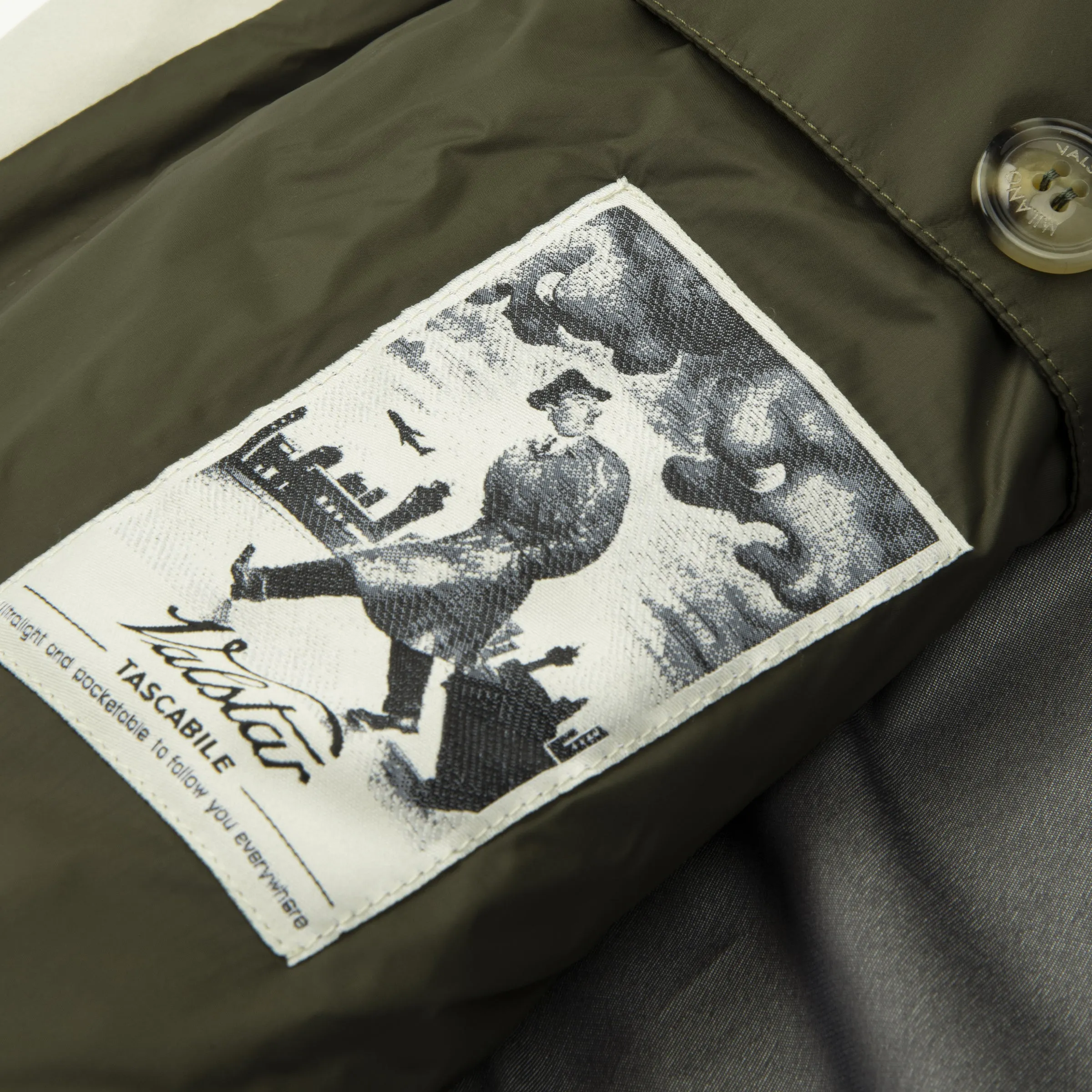 Pocketable Valstarino Jacket, Semi-Lined Off-White