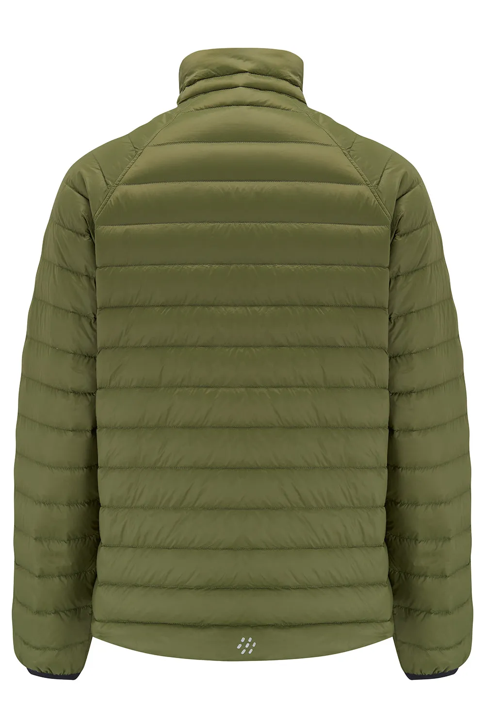 Polar Mens Reversible Down Jacket - Khaki Black