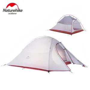 Pole Family Layer Camping Tent Value-for-money Waterproof Person Aluminum 1-3 tent travel Tent hiking *00% satisfaction Double Outdoor Tents Naturehike Camping