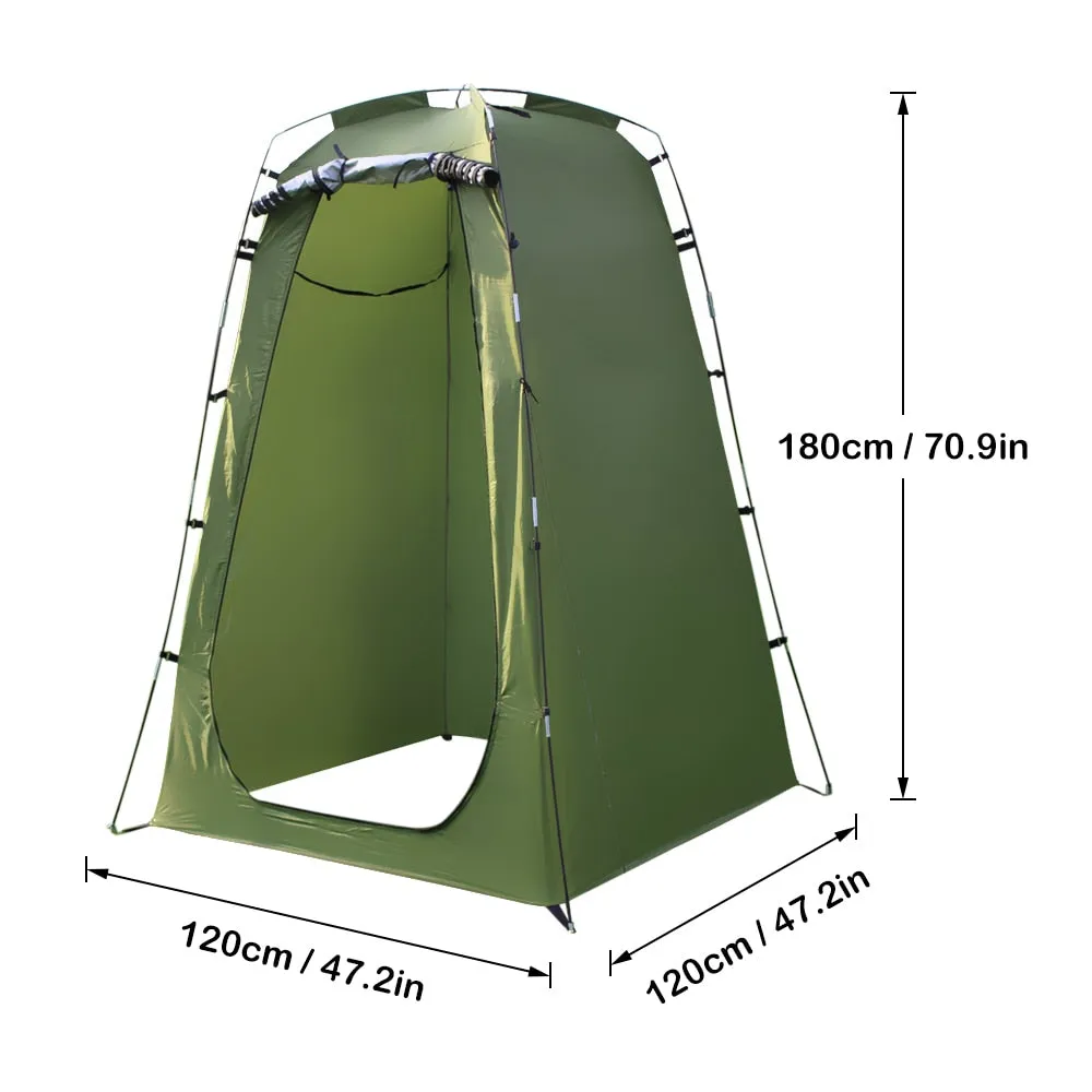 Portable Buy-one-get-one-free Shower Tent Interactive Camping