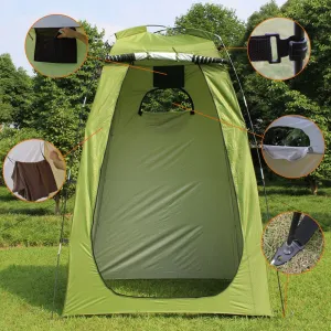 Portable Buy-one-get-one-free Shower Tent Interactive Camping