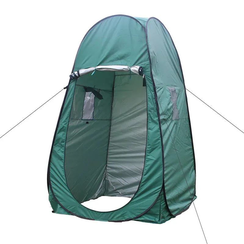 Portable Camouflage Pop-Up Tent for Camping, Shower, and Privacy