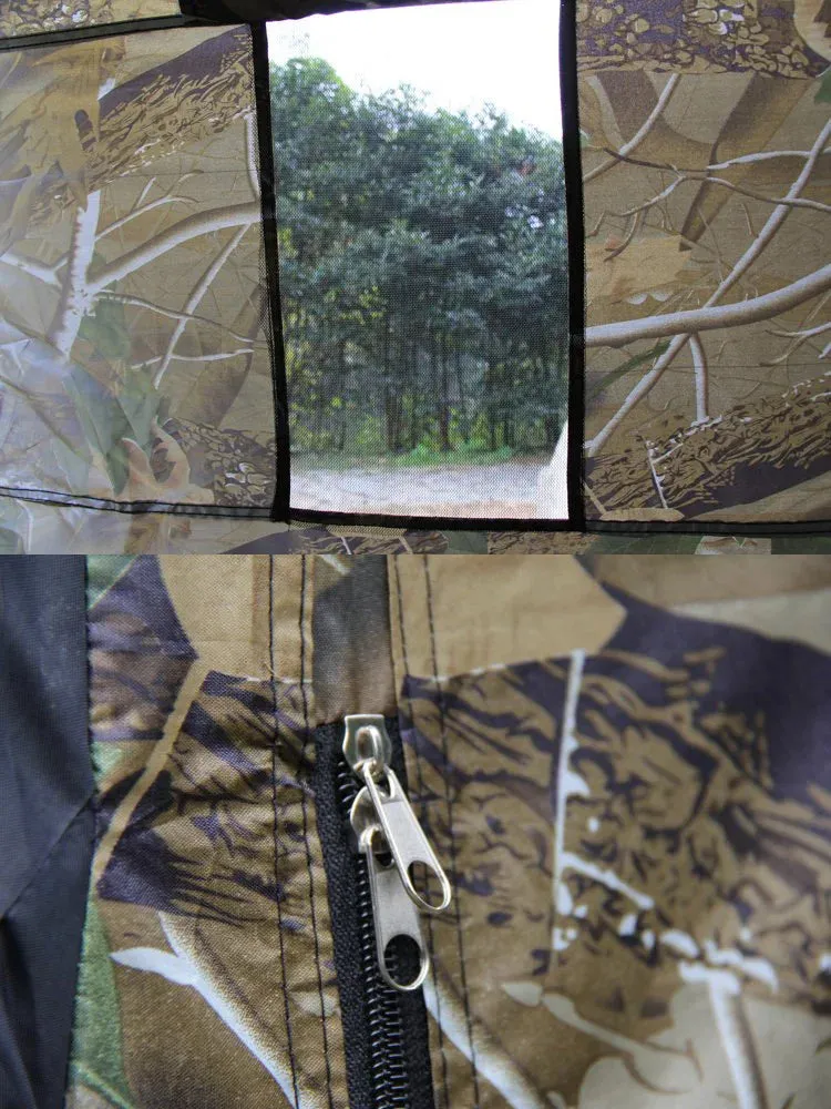 Portable Camouflage Pop-Up Tent for Camping, Shower, and Privacy