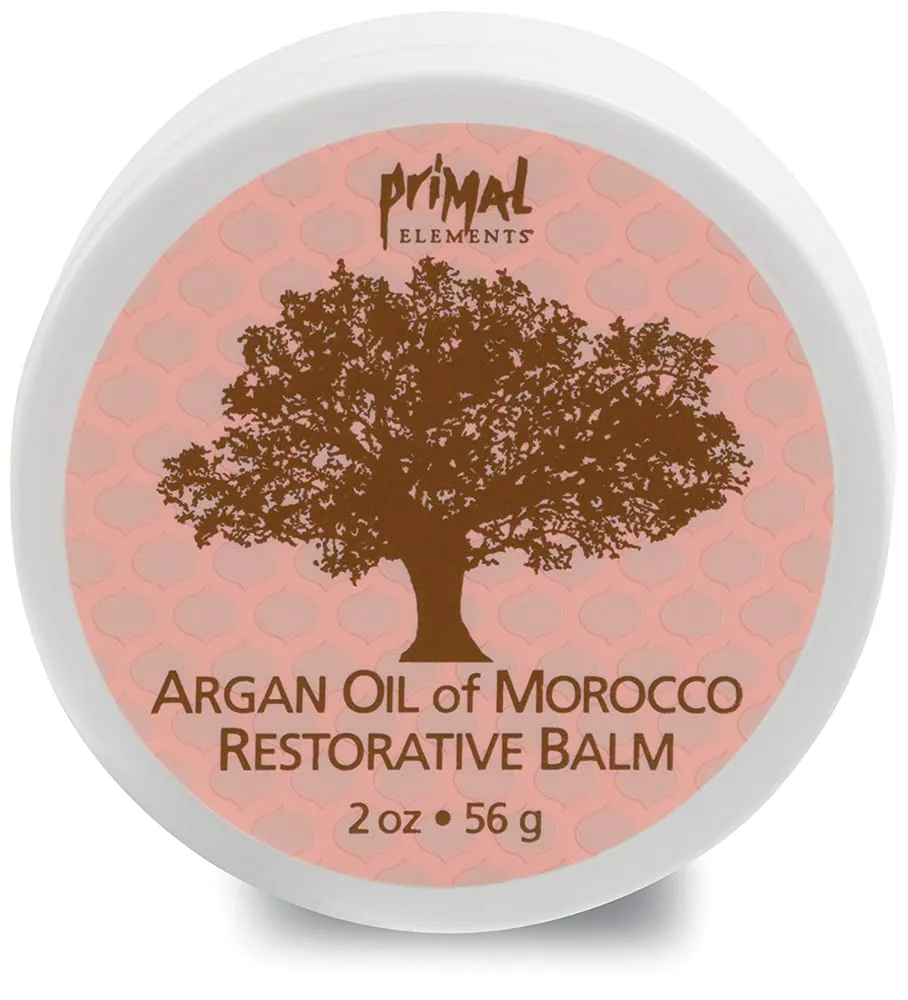 Primal Elements Moroccan Argan Oil Restorative Balm, 2 Ounce