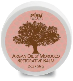 Primal Elements Moroccan Argan Oil Restorative Balm, 2 Ounce
