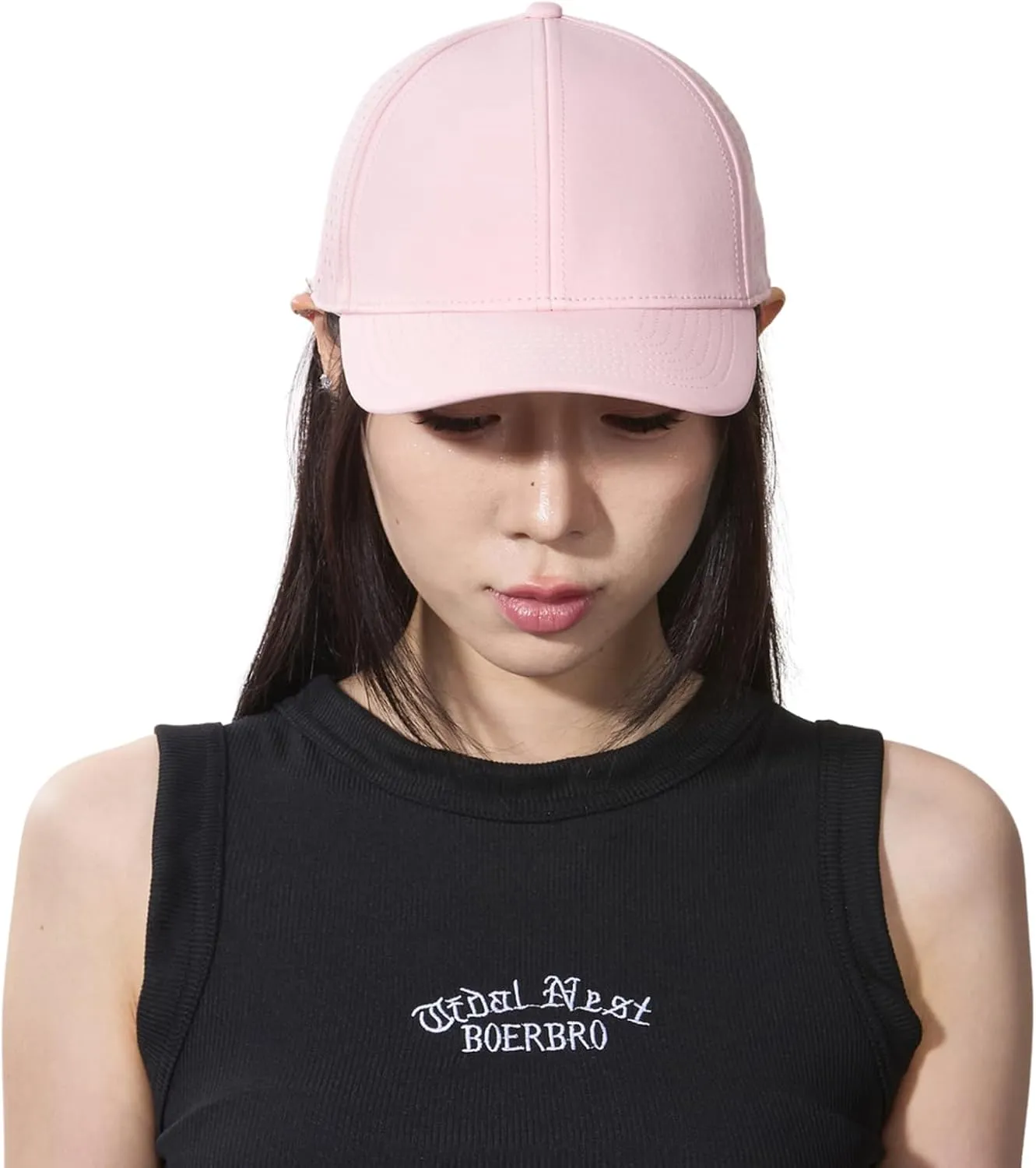 Quick-Dry Snapback Hats, 6-Panel Water-Resistant Mesh Baseball Caps for Men & Women, Golf, Running or Workouts