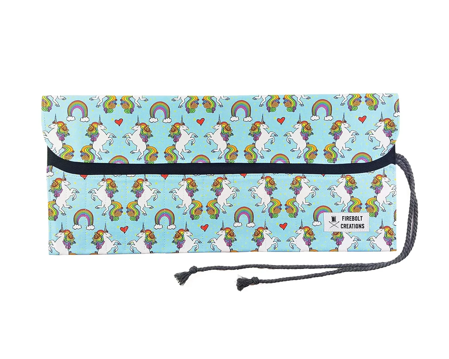 Rainbow Unicorn Makeup Brush Roll