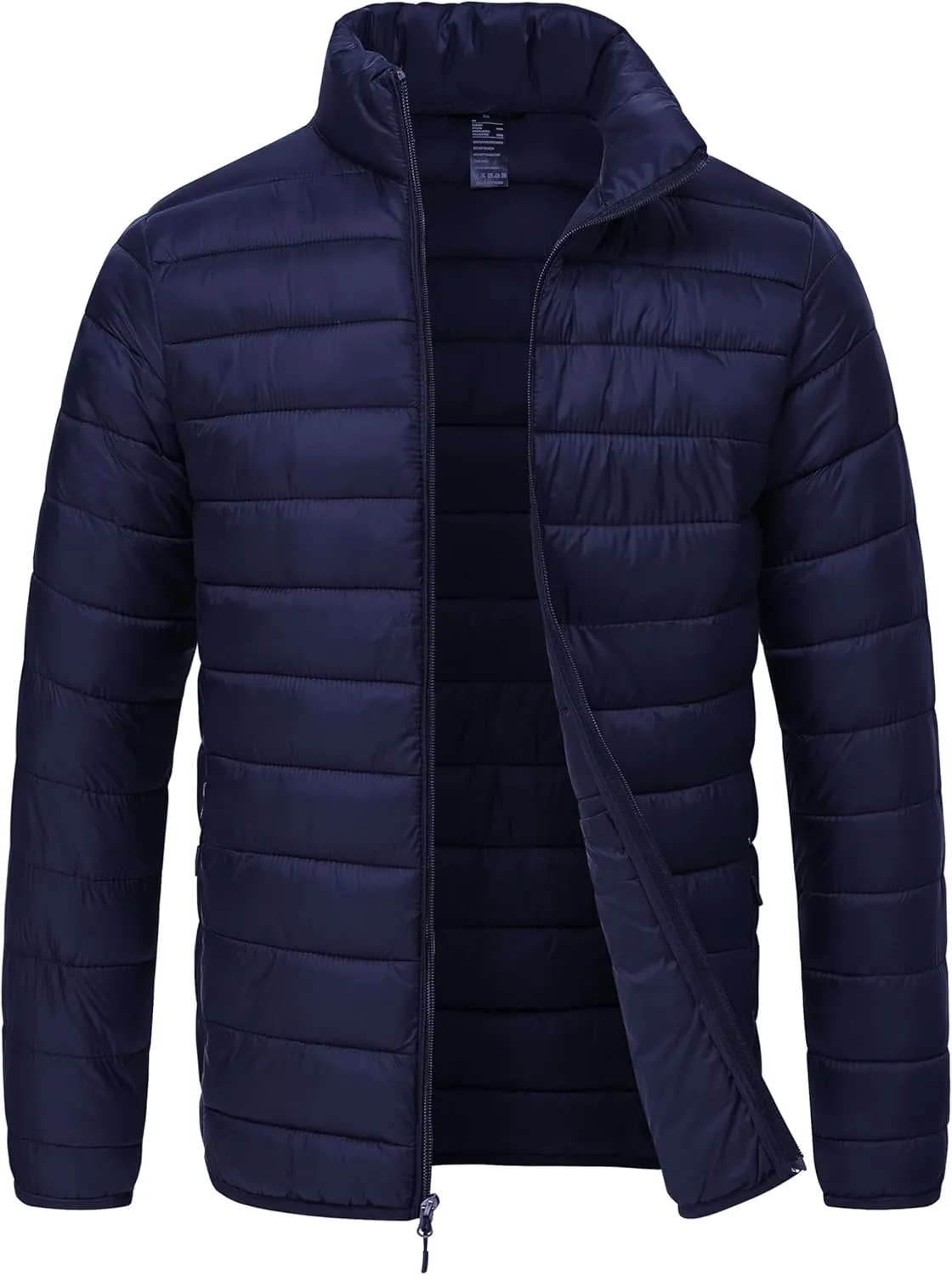 Rapoo Men's Puffer Jackets Lightweight Winter Jackets Coats Water Resistant Windproof Insulated