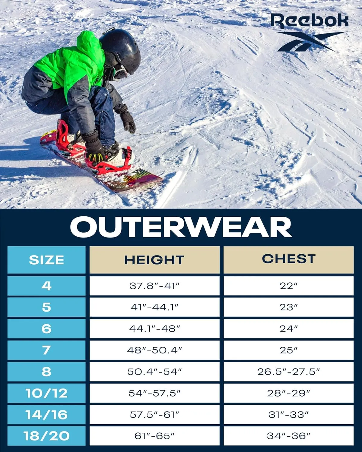 Reebok Boys’ Jacket – Water Resistant Midweight Quilted Puffer Coat – Insulated Outerwear Down Coat for Boys (4-20)
