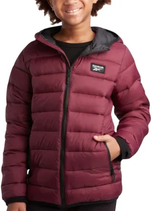 Reebok Boys’ Jacket – Water Resistant Midweight Quilted Puffer Coat – Insulated Outerwear Down Coat for Boys (4-20)