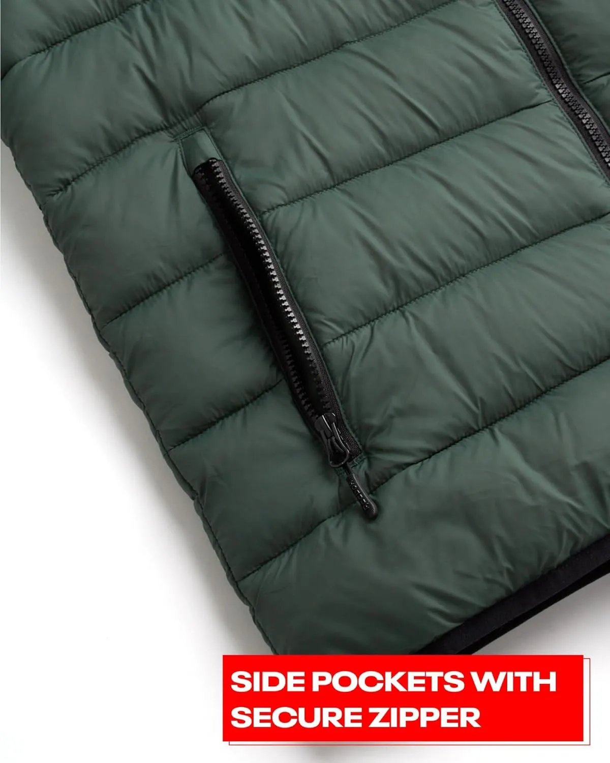 Reebok Mens Jacket - Lightweight Hooded Quilted Puffer Coat - Warm Insulated Winter Jacket for Men (S-4X)