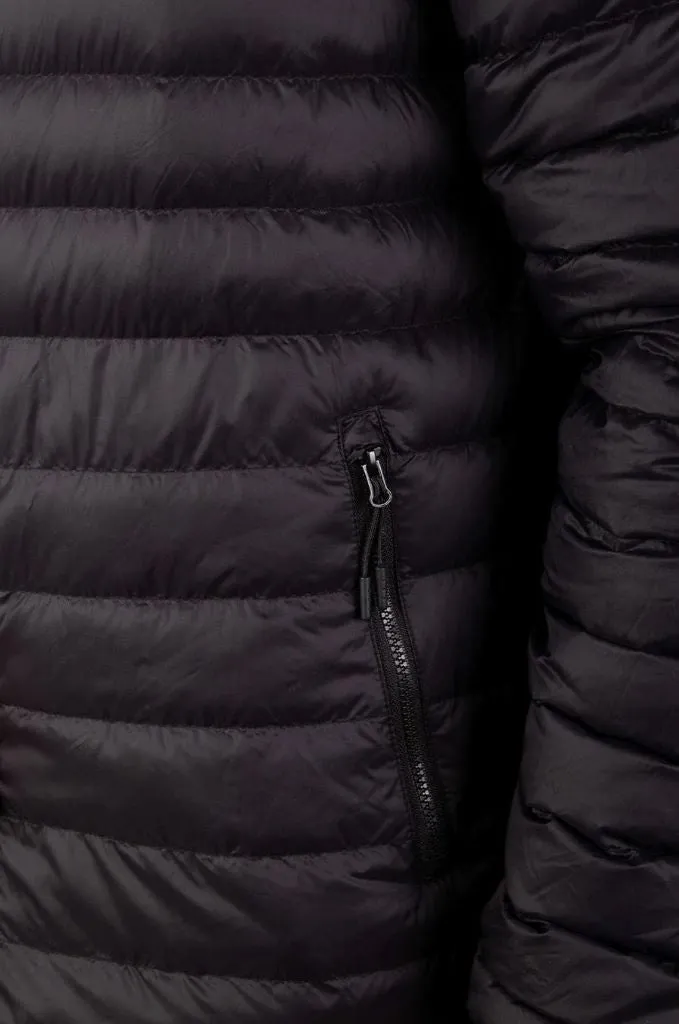 Regal Reversible Puffer in Black/Stormy Green