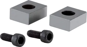 Röhm 14825 Type 739 NTS Fixed T-Slot Nut Set with Fixing Screw for Compact/Power/Machine Vises, 20mm x 14mm Size, 25mm Length