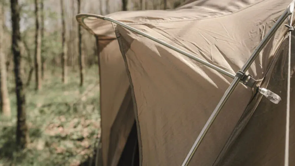 Robens Double Dreamer 4 Tent 2024, 4 Person Tent - Beige and Green (OUT0072)