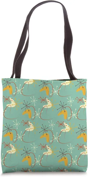 Rockabilly Retro 1950s Sock Hop 1960s Doo Wop Rock and Roll Tote Bag
