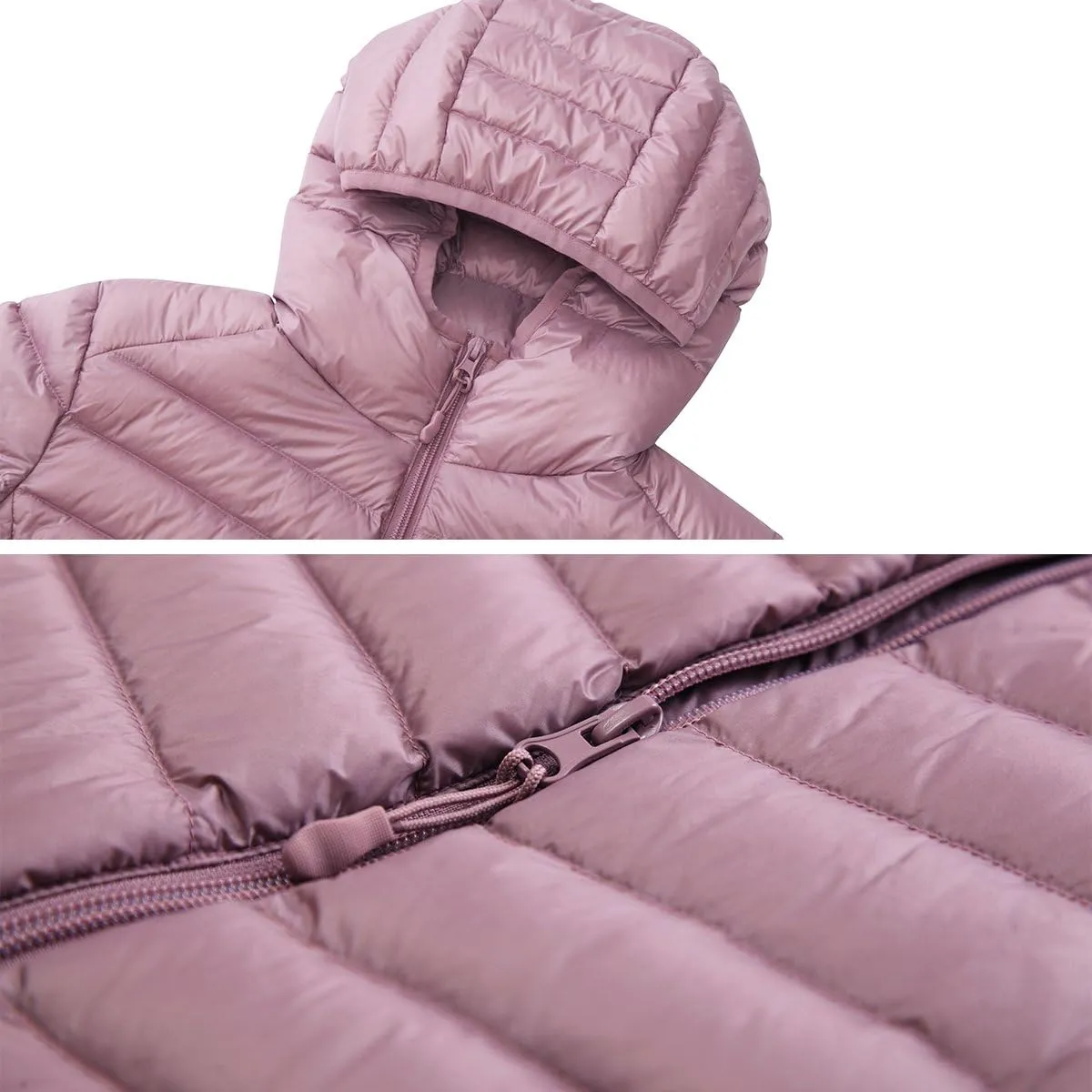 Rokka&Rolla Women's Lightweight Packable Down Puffer Jacket Coat