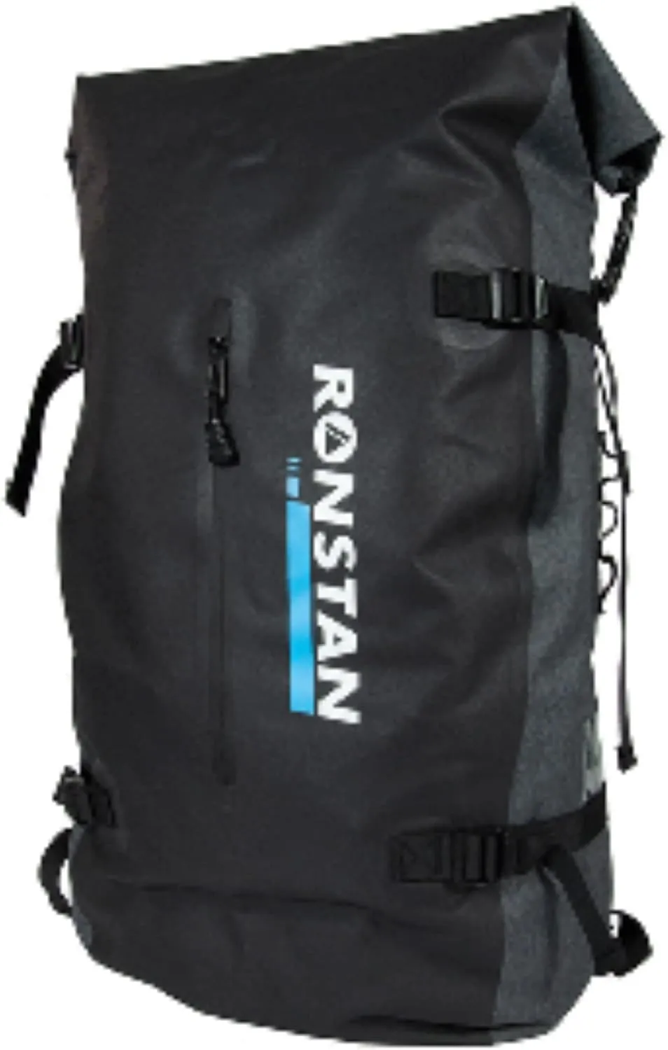 Ronstan Dry Roll Top - 55L Backpack - Black & Grey