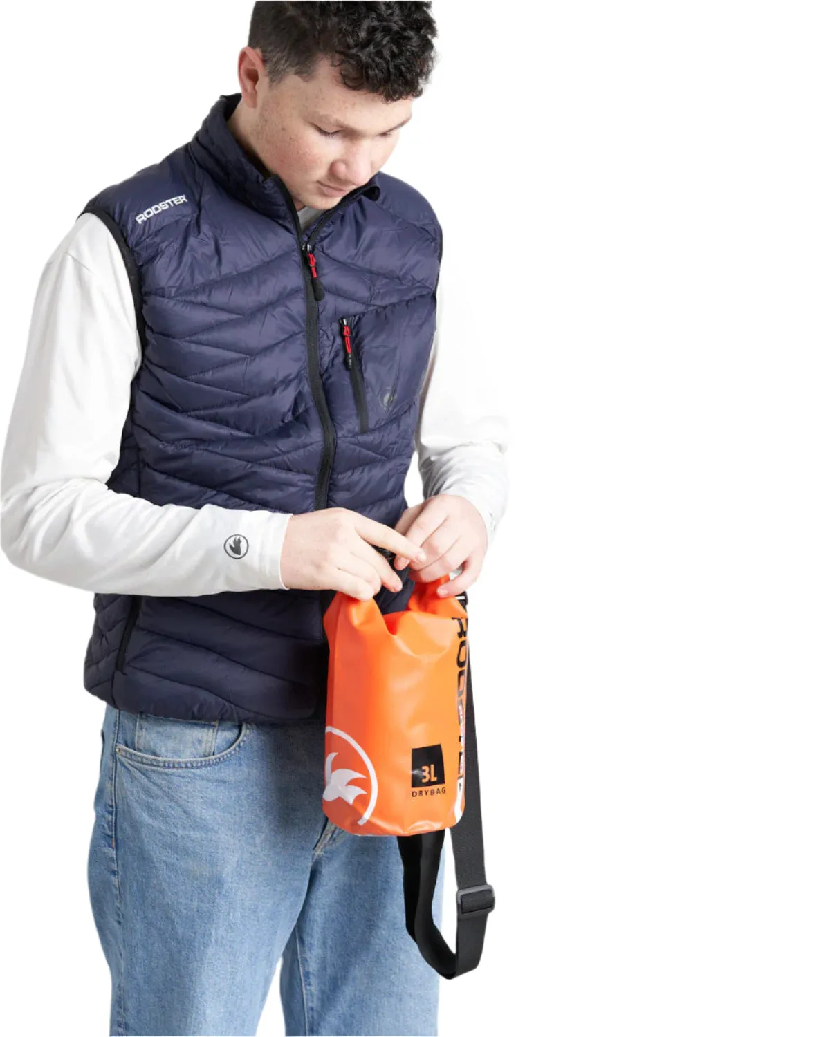 Rooster Roll Top Dry Bag - 3L