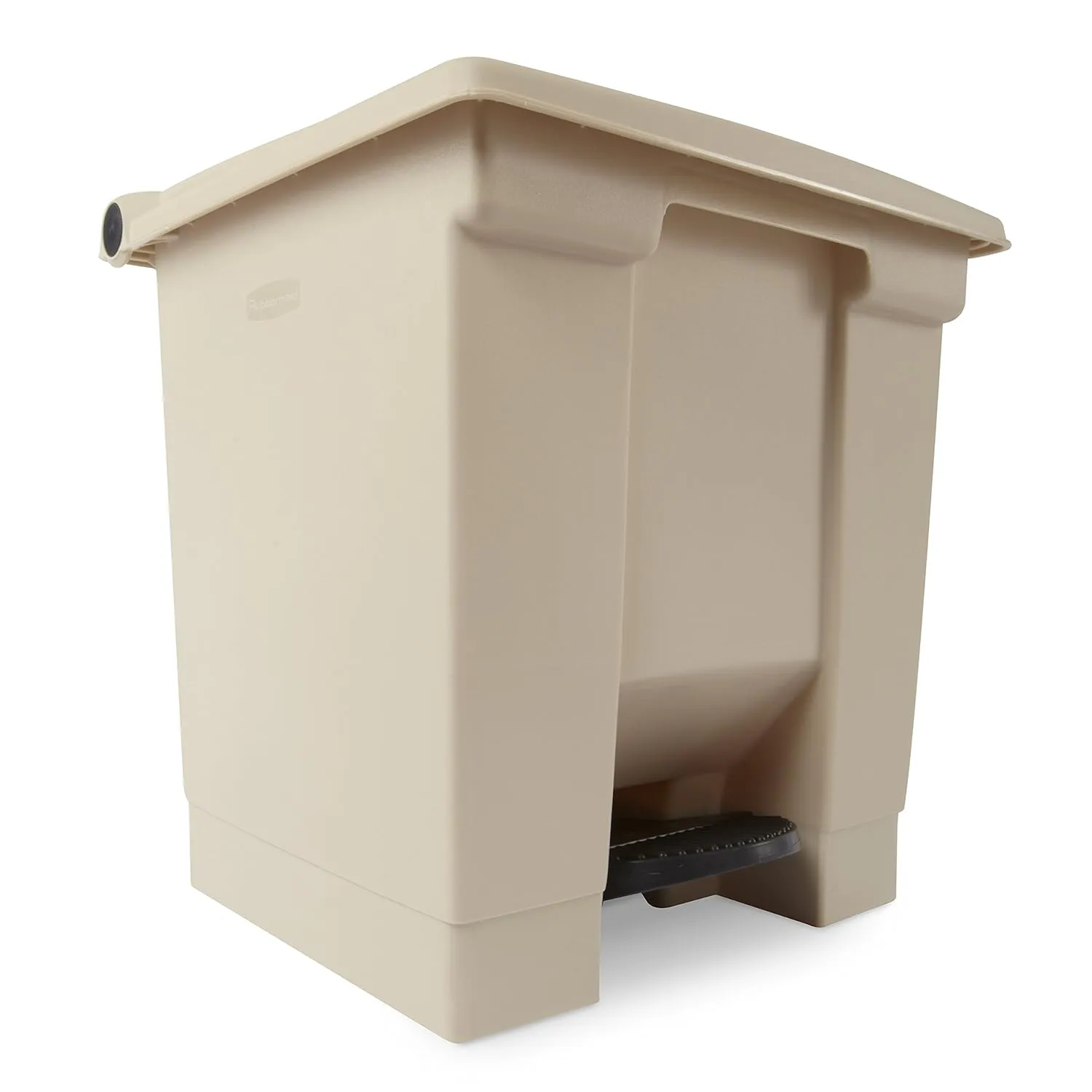 Rubbermaid Commercial Products Legacy Step-On Trash/Garbage Can/Bin, 8 Gallon, Beige, for Doctor's Office/Hospitals/Healthcare