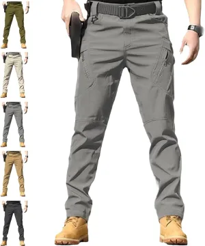 Rugstor Flexcamo - Tactical Waterproof Pants, Flexcamo Pants for Men,Lightweight Waterproof Quick Dry Tactical Pant