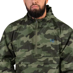 Runes Embroidered Champion Packable Jacket