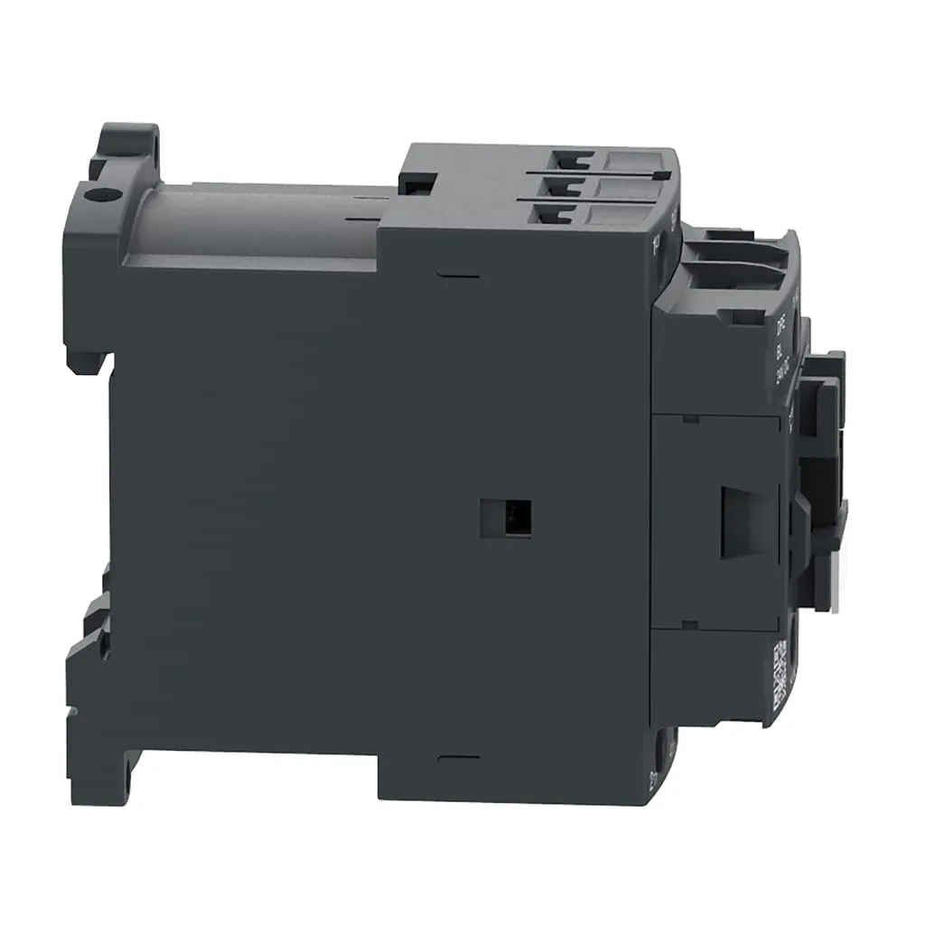 Schneider Electric DPE12BL Easy TeSys IEC Contactor 24VDC Coil | HVAC and AC Contactor, Compressors, Pumps & More with Screw Clamp Terminals, 1/3HP 115V-1Ph, 1HP 230V-1Ph, 2HP 200-230V, 5HP 460V
