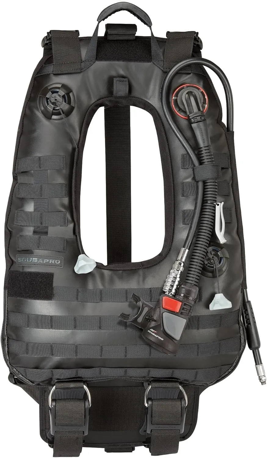 SCUBAPRO Rapid System Scuba Diving BCD for Professional Services, w/Air2 and Cloth Carry Bag