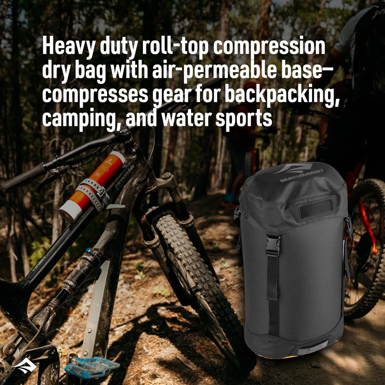 Sea to Summit eVac Heavy Duty Compression Dry Bag, Waterproof Dry Storage, 8 Liter