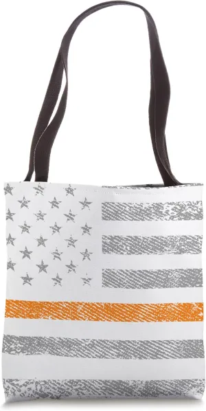 Search And Rescue United States Flag SAR Emergency Team Tote Bag