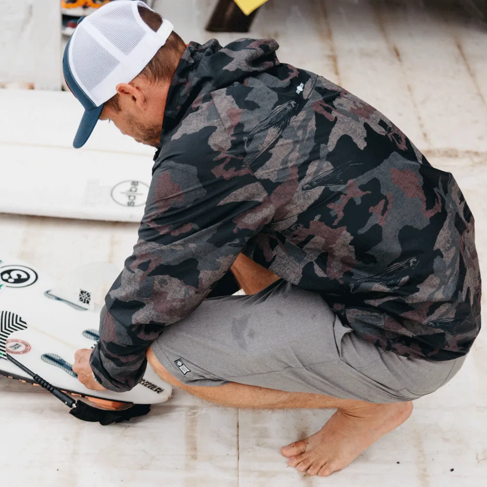 Seawall Packable Jacket - Camo