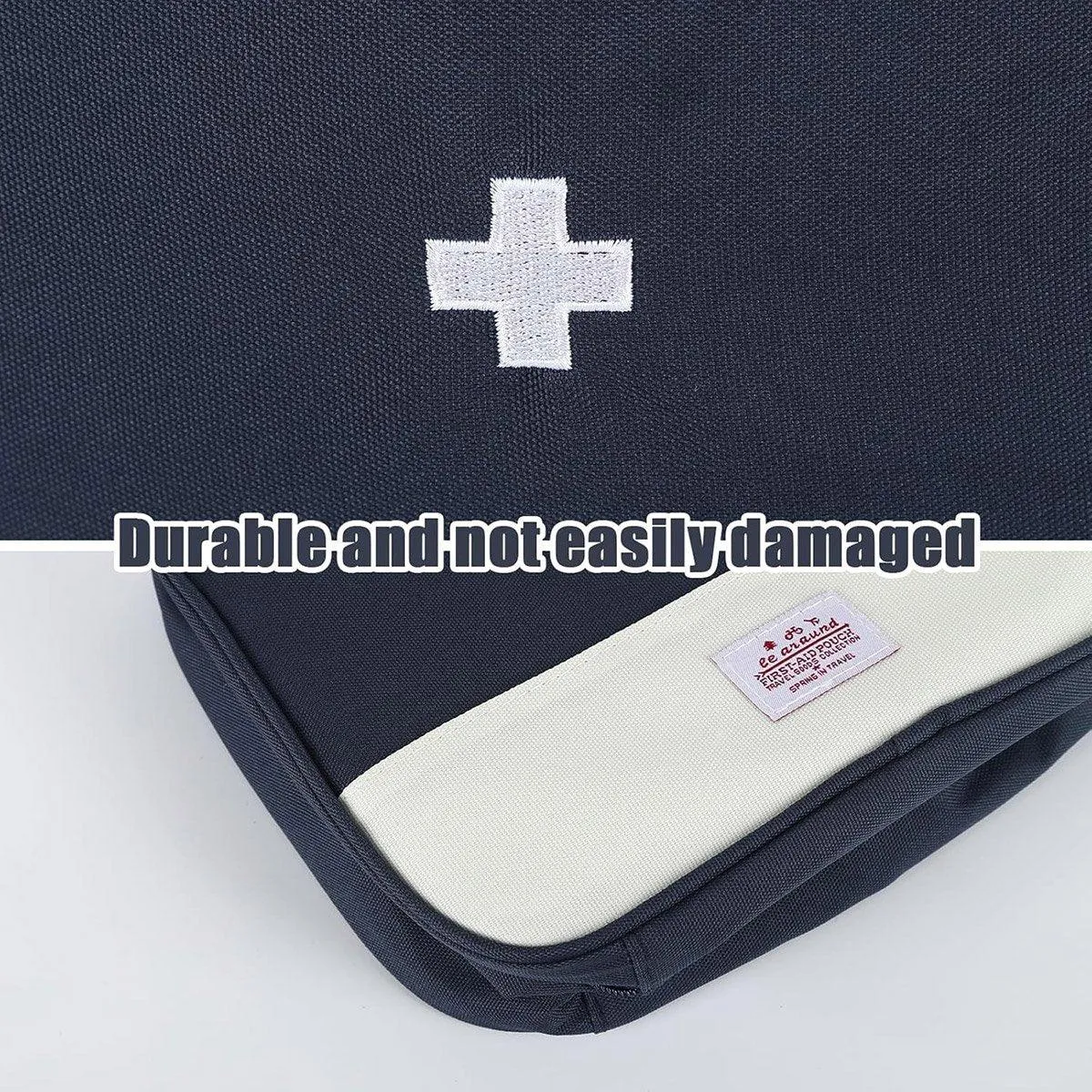 Set of 3 Portable Travel Medical Bags Organiser for Home Emergency Storage Use