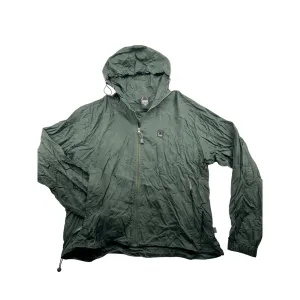 Sierra Designs Green Lightweight Nylon Hooded Jacket #6483
