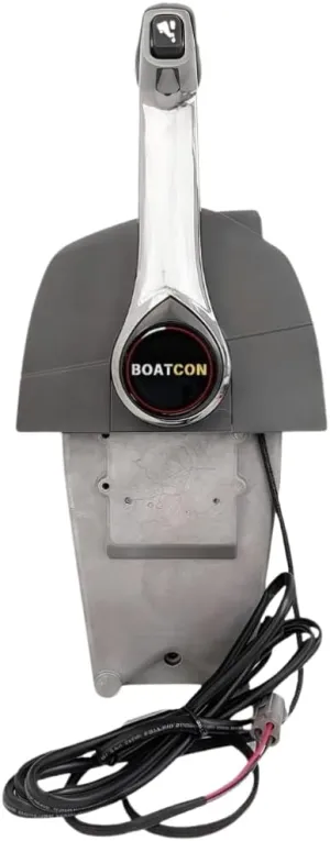 Single Lever Binnacle Remote Control Box 5006182 Top Mount For Johnson Evinrude OMC BRP Outboard Engine Push To Open