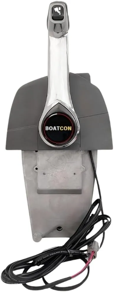 Single Lever Binnacle Remote Control Box 5006182 Top Mount For Johnson Evinrude OMC BRP Outboard Engine Push To Open