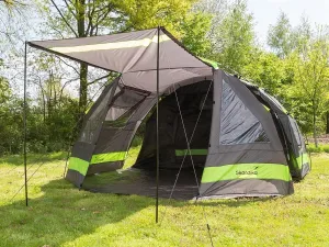 Skandika Kambo 6 Tent Tunnel 6 Person in Black & Green (SKA0048)