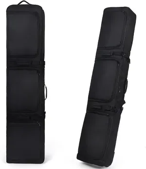 Ski Gear Bag Dry Wet Separation Rolling Ski Board Backpack Ski Boot Equipment Bag Wheeled Carry On Dual Use Ski Board Bag Travel Ski Backpack,B