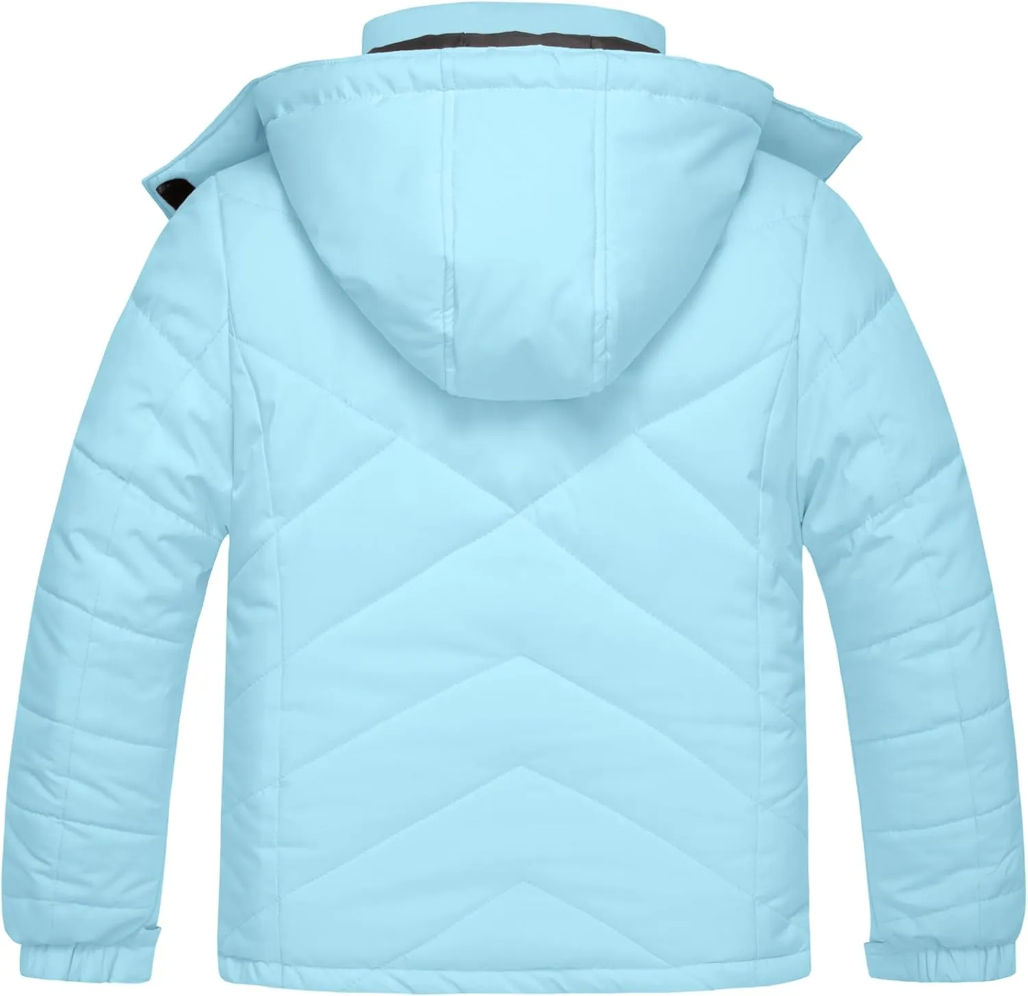 Skieer Girls' Waterproof Ski Jacket Warm Windproof Snow Winter Coat