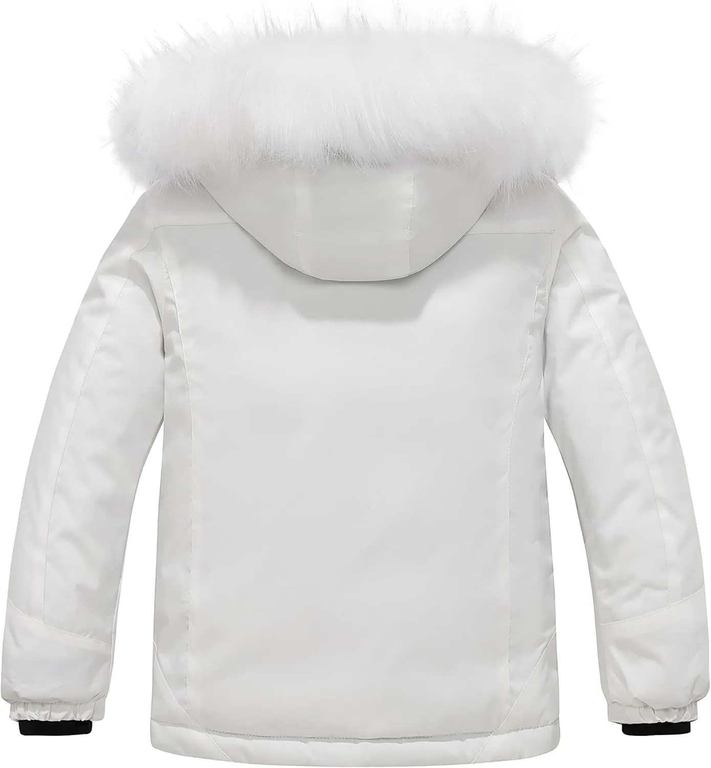 Skieer Girl's Waterproof Ski Jacket Windproof Winter Jacket Hooded Rain Coat