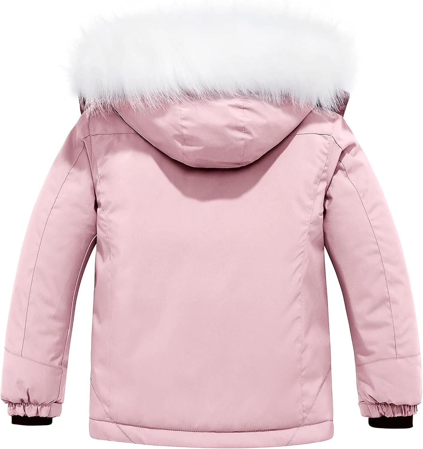 Skieer Girl's Waterproof Ski Jacket Windproof Winter Jacket Hooded Rain Coat