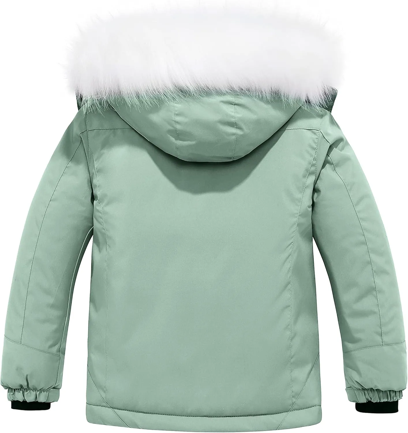 Skieer Girl's Waterproof Ski Jacket Windproof Winter Jacket Hooded Rain Coat