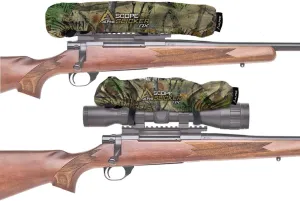 Slicker NX and NX2 Hunting Rifle Scope Cover | Sizes: Medium fits 12"- 17", Large fits 14"- 20"