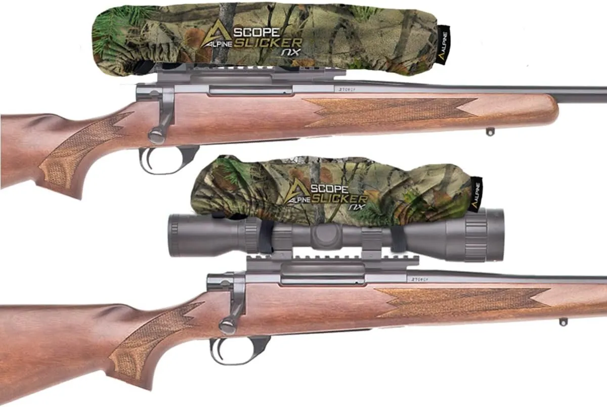 Slicker NX and NX2 Hunting Rifle Scope Cover | Sizes: Medium fits 12"- 17", Large fits 14"- 20"