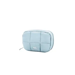 Small Bread Puffer Pouch (Blueberry)