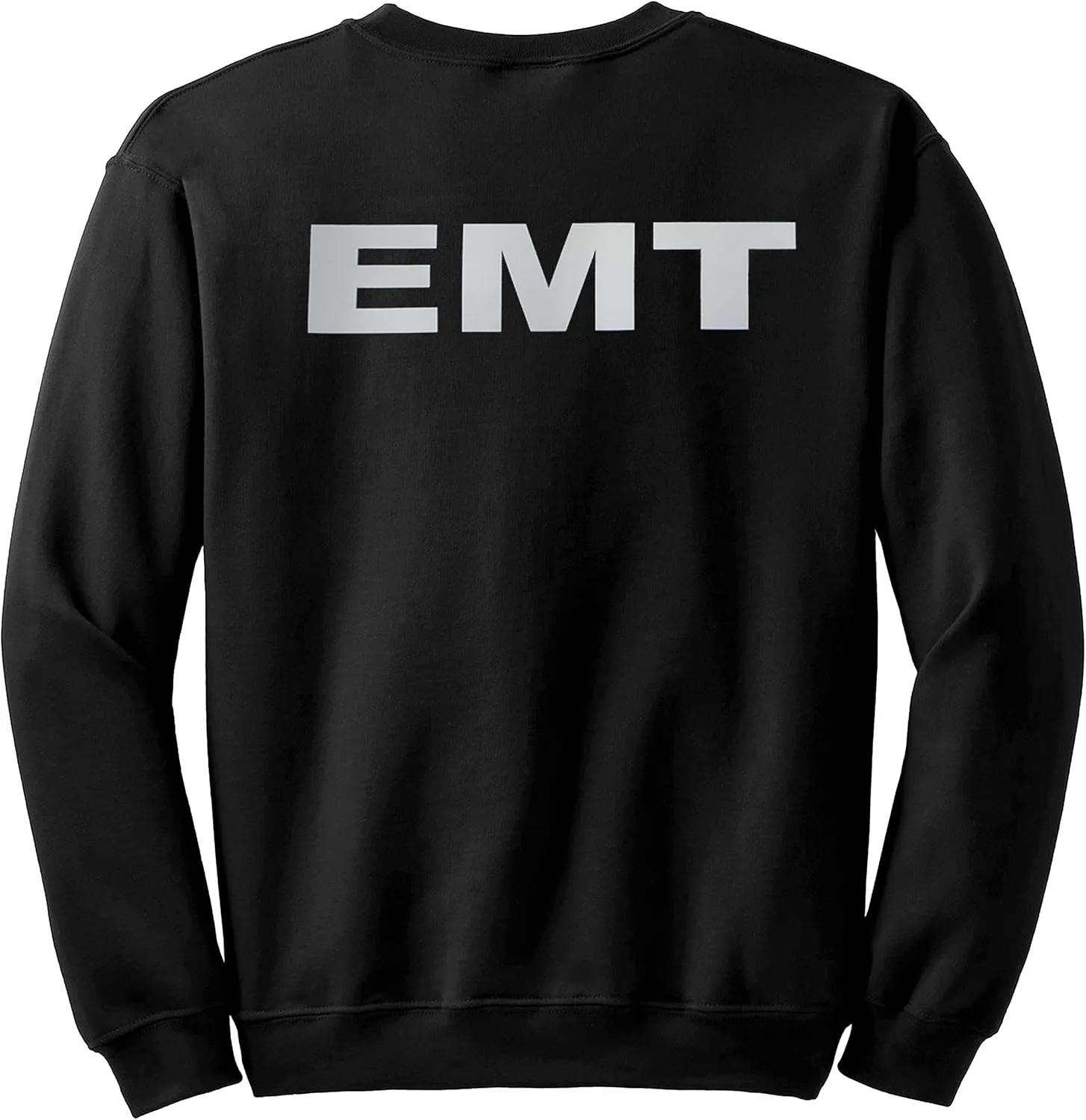 Smart People Clothing EMT Sweatshirt with Reflective Logo, Emergency Medical, First Responder