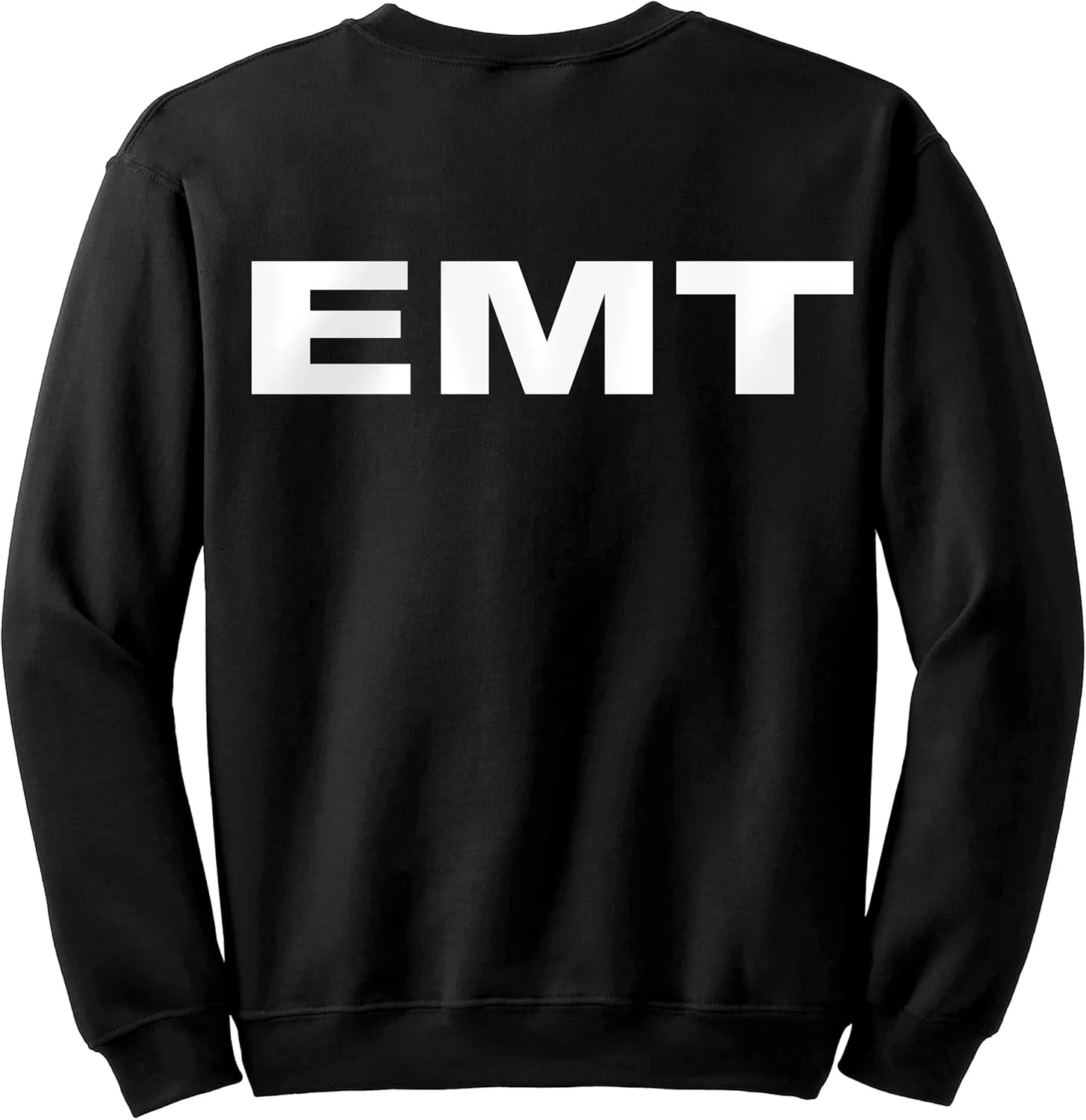 Smart People Clothing EMT Sweatshirt with Reflective Logo, Emergency Medical, First Responder