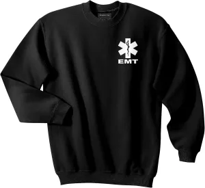 Smart People Clothing EMT Sweatshirt with Reflective Logo, Emergency Medical, First Responder