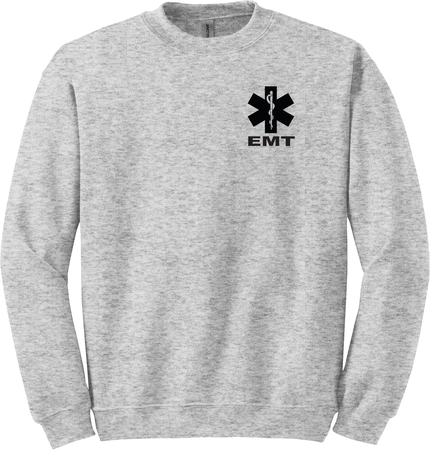 Smart People Clothing EMT Sweatshirt with Reflective Logo, Emergency Medical, First Responder